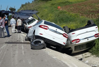 Sıfır kilometre otomobiller pert oldu