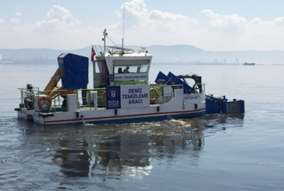 Büyükşehir’den deniz temizliği