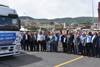 Bursa’dan Hakkari’ye yardım eli uzandı