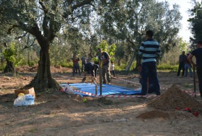 Roma dönemine ait mezar odası bulundu