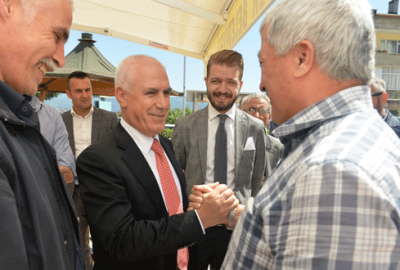 Bozbey Işıktepe’ye pazaryeri sözü verdi