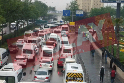 Bursa’da trafiği felç eden kaza!