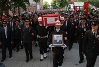 Bursa şehidini uğurladı!