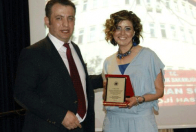 Hemşirelere plaket