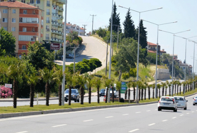 Mudanya’nın girişine Büyükşehir imzası