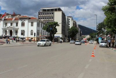 Bursa Valiliği önünde güvenlik önlemleri arttırıldı