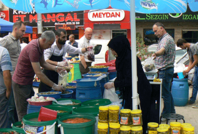 Gedelek turşusuna büyük ilgi