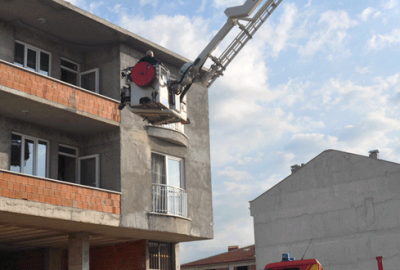 Bursa’da bebek kurtarma operasyonu