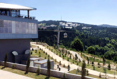 Teleferik bayram için hazır