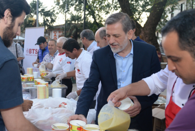 Bursa demokrasi şehitleri için Ulucami’de buluştu