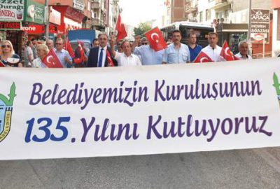 Mustafakemalpaşa Belediyesi 135 yaşında