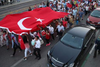 Bursa’da sağlık çalışanlarının ‘Demokrasi Yürüyüşü’