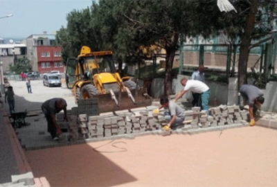 Yıldırım’ın sokakları nakış gibi işleniyor