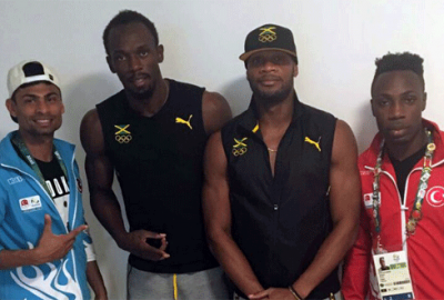 Bolt ve Powell milli atletlere şans diledi