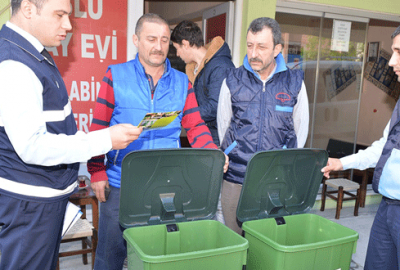 Geri dönüşümde belediye esnaf iş birliği