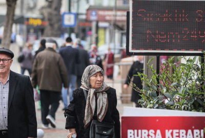 Bursa’da cuma günü sıcaklık 35 dereceye kadar çıkacak