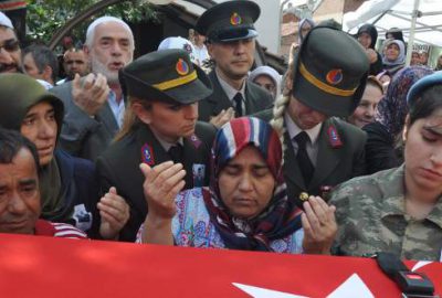 Bursalı şehidi son yolculuğuna binler uğurladı