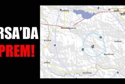 Bursa’da deprem!