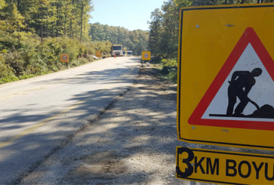 Uludağ yolu genişliyor