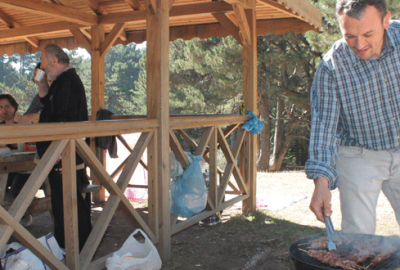 Bursalılar güneşin tadını çıkardı