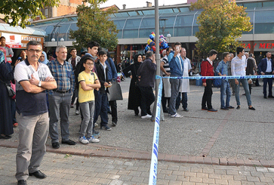 Şüpheli paket paniğe neden oldu