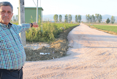 Arazi yollarında düzenleme başladı