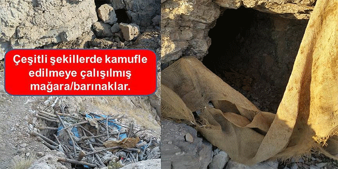 Şırnak’ta 4 mağara ve 2 tünel kullanılamaz hale getirildi