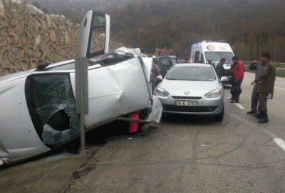 Bursa’da feci kaza: 8 yaralı