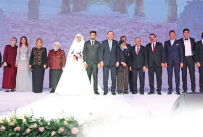 Ankara’da görkemli nikah