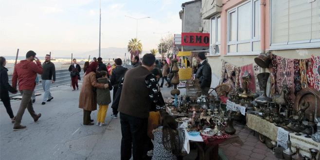 Mudanya’da hafta sonu yoğunluğu