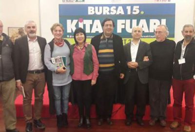 Bursalı şairler fuarda buluştu