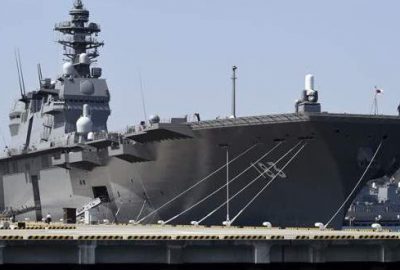 Japonya en büyük savaş gemisini ABD için gönderdi