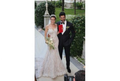 Burak Özçivit ve Fahriye Evcen dünya evine girdi