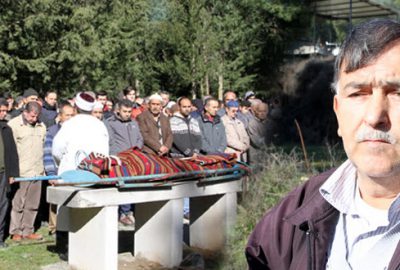 Cenazede kayınpederine hakkını helal etmedi