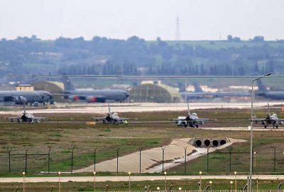 İncirlik’te Türk savaş uçakları hazır bekliyor