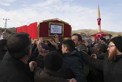 ‘Zeytin Dalı Harekatı’ şehidi toprağa verildi