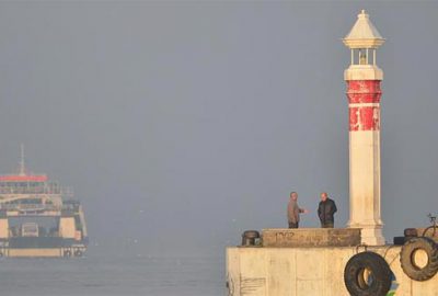 Çanakkale Boğazı’nda deniz ulaşımına sis engeli