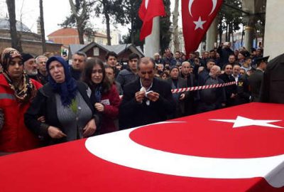 Çukurca şehidine gözyaşlarıyla veda