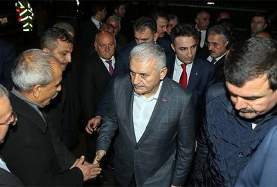 Başbakan Yıldırım’dan şehit ailelerine taziye ziyareti