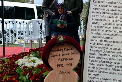 Afrin şehidi Akpınar’ın vasiyeti yerine getirilecek