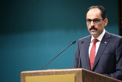 Cumhurbaşkanlığı Sözcüsü Kalın: ABD’nin bu rotayı değiştirmesinin zamanı geldi