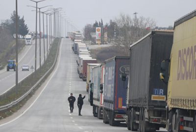 Sınır kapılarında TIR kuyruğu