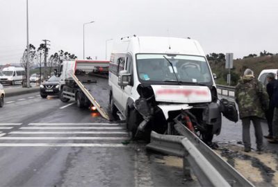 Ok gibi saplandı! Öğrencileri taşıyordu…