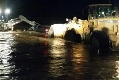 Araç denize sürüklendi: 1 ölü, 1 kayıp