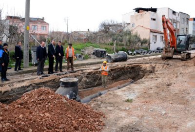 Karacabey’de alt yapı çalışmaları bütün hızıyla devam ediyor