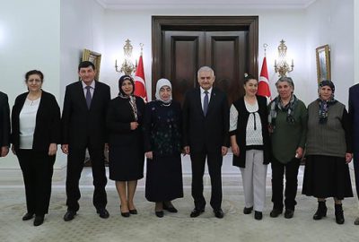 Başbakan Yıldırım girişimci kadınları kabul etti