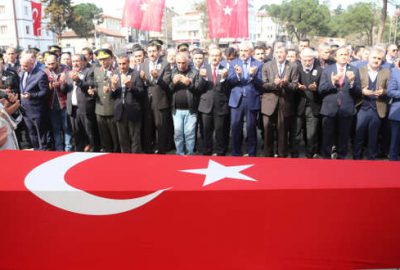 Afrin şehidi son yolculuğuna uğurlandı