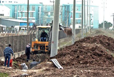 YOSAB’ın enerji hatları yeraltına alınıyor