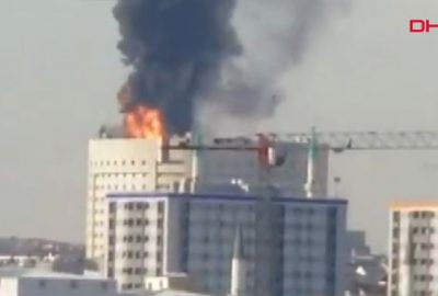 Taksim Eğitim ve Araştırma Hastanesi’nde yangın