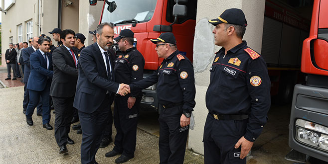 Aktaş: İtfaiyede profesyonel adımlar atacağız